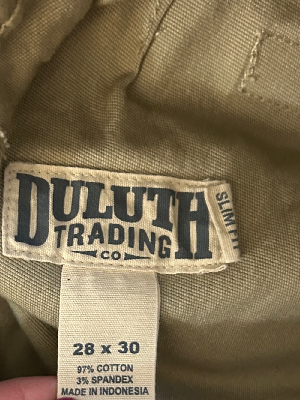 Duluth Trading Co Men's Flex Fire Hose Slim Fit Cargo Work Pant 28x30 - Picture 4 of 13